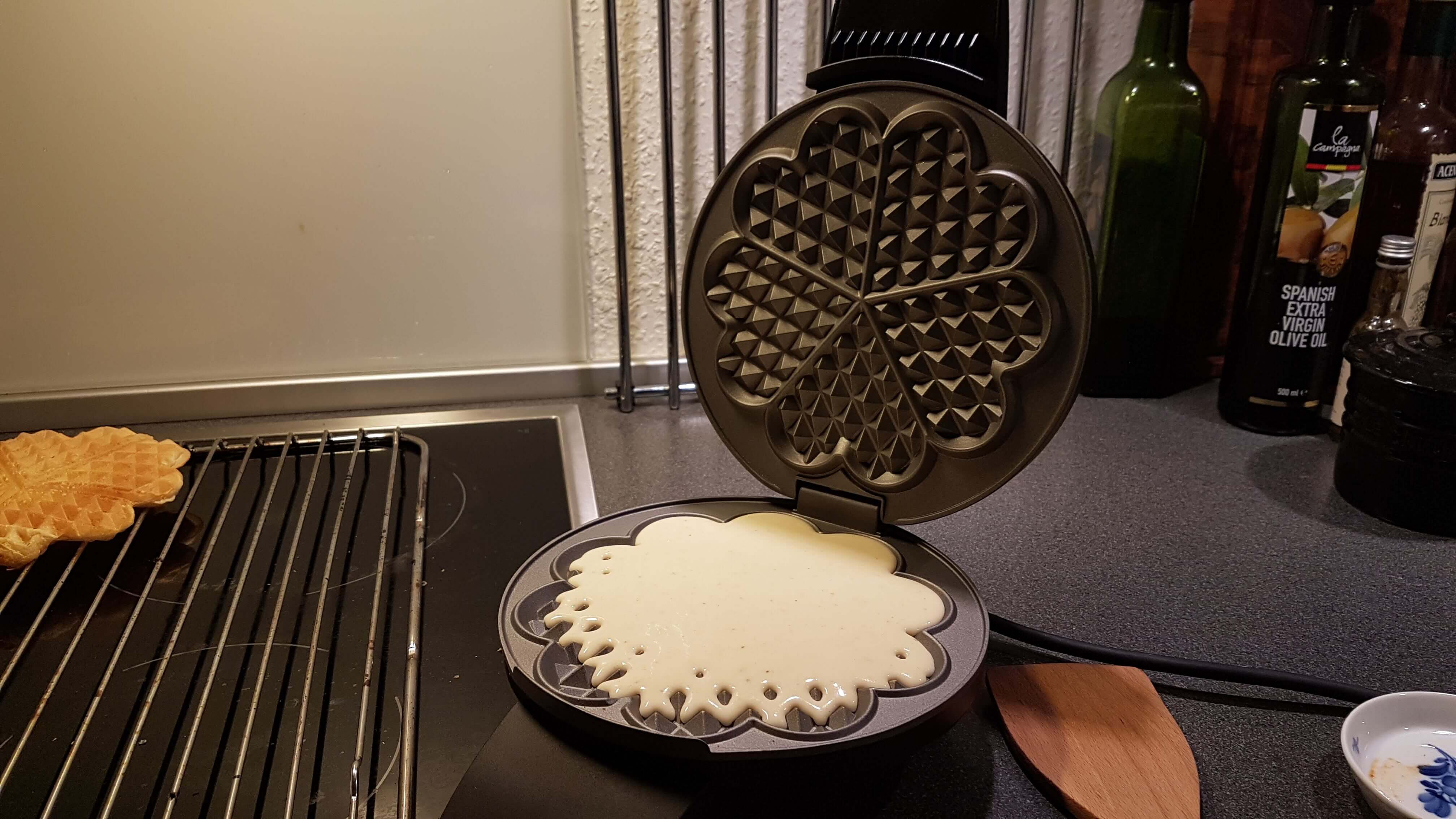 Dej i vaffeljern